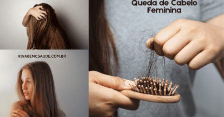 Causa da queda de cabelo feminino